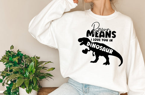 Rawr Means I Love You In Dinosaur SVG SVG MD mominul islam 
