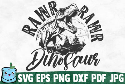 Rawr Rawr Dinosaur SVG MintyMarshmallows 