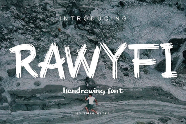Rawyfi Font twinletter 
