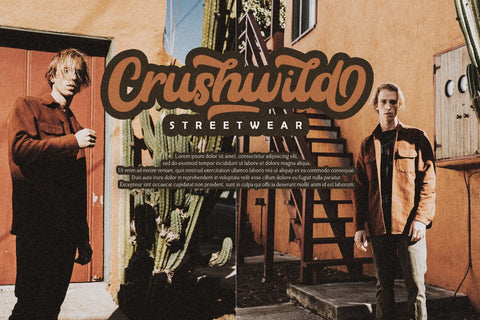 Rayhue - Retro Bold Script Font Font StringLabs 