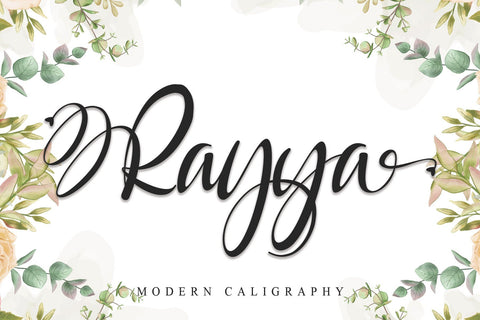 Rayya Font Letterara 