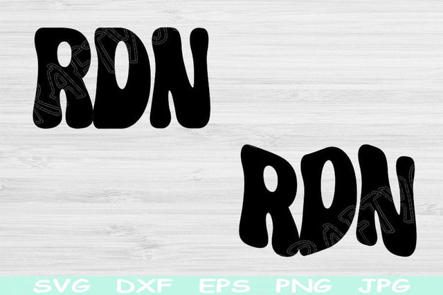 RDN Svg Dxf Png Eps Cut Files, Registered Dietitian Nutritionist Svg, Nutritionist Svg Files For Cricut, Registered Dietitian Svg Mug Design SVG TiffsCraftyCreations 