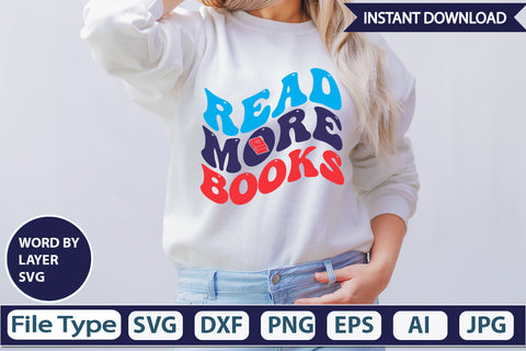 Read More Books SVG Cut File SVG DesignPlante 503 