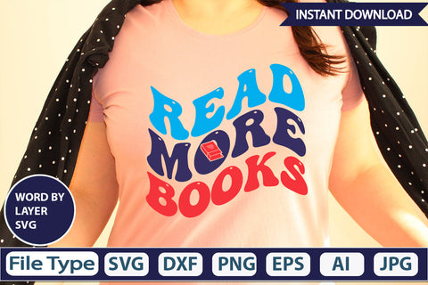 Read More Books SVG Cut File SVG DesignPlante 503 