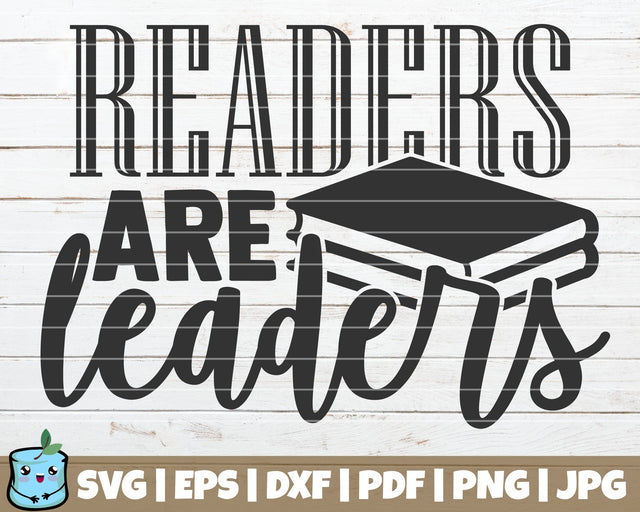 Readers Are Leaders SVG MintyMarshmallows 