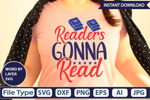 Readers Gonna Read SVG Cut File SVG DesignPlante 503 