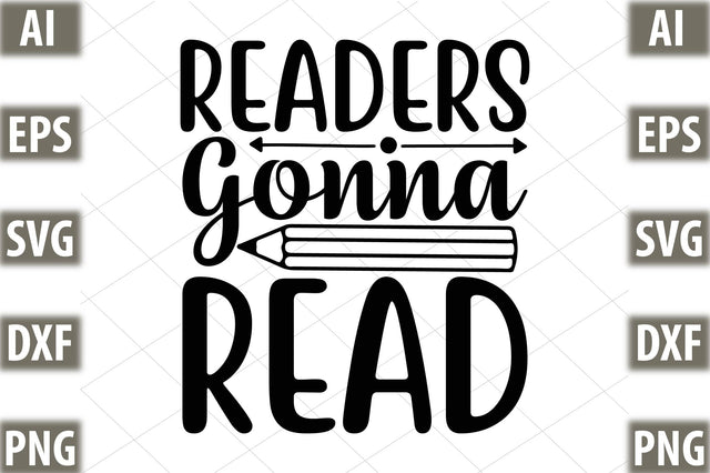 Readers Gonna Read SVG SVGista 