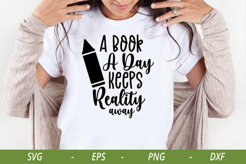 Reading and Book Lover SVG Bundle SVG Svgcraft 