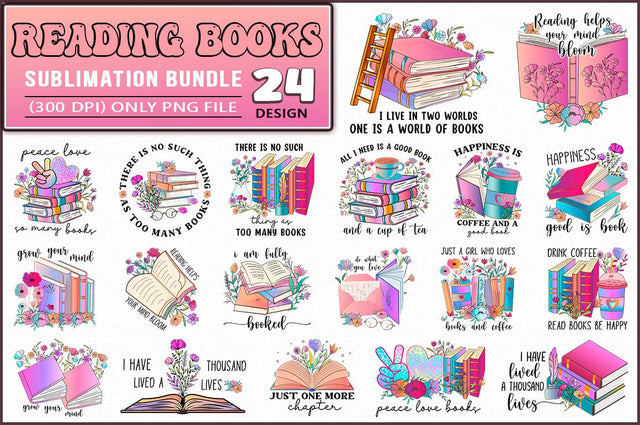 Reading Book Sublimation Bundle Sublimation Shetara Begum 