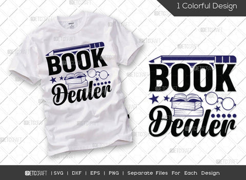 Reading Bundle Vol-01 | Book Addict Svg | Book Nerd Svg | Book Hoarder Svg | Book Club Svg | Reading Quote Design SVG ETC Craft 