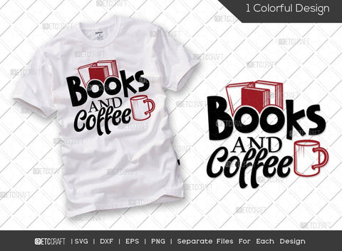Reading Bundle Vol-02 | Dogs Books And Coffee Svg | Drink Coffee Read Books Svg | Coffee Books Happiness Svg | Coffee And A Good Book Svg | Reading Quote Design SVG ETC Craft 