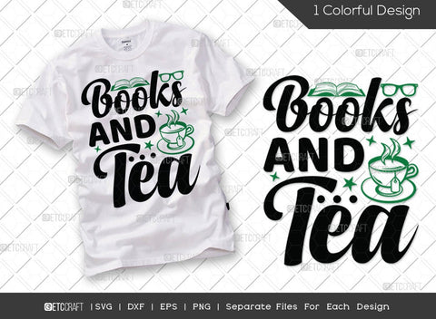 Reading Bundle Vol-03 | My Weekend Is All Booked Svg | I Have No Shelf Control Svg | Cats Books And Coffee Svg | Books And Tea Svg | Reading Quote Design SVG ETC Craft 