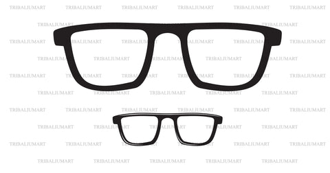 Reading Glasses SVG TribaliumArtSF 
