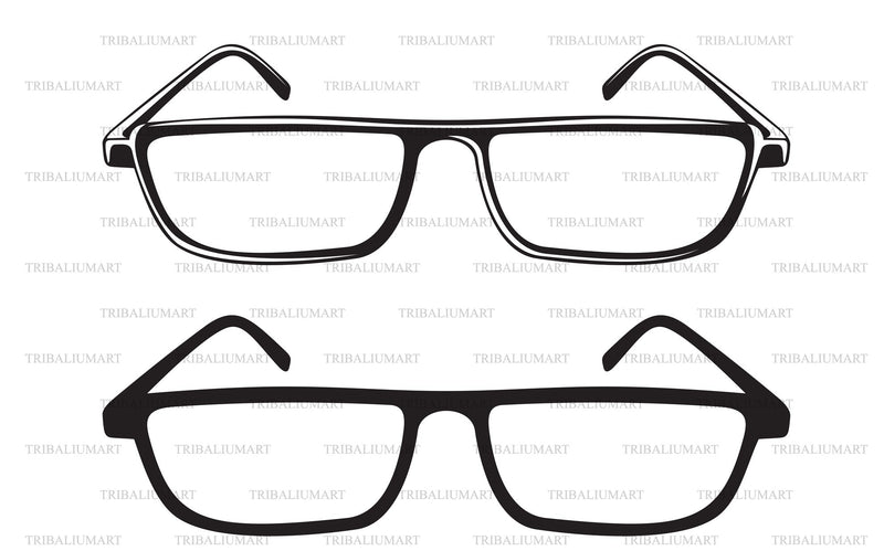 Reading Glasses SVG TribaliumArtSF 
