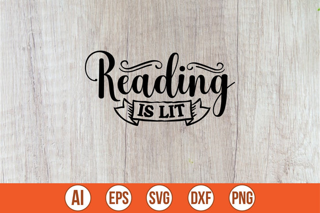 reading is lit free svg SVG shah alam 