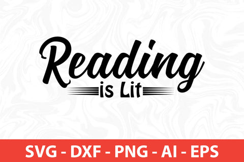 Reading is Lit svg SVG orpitasn 