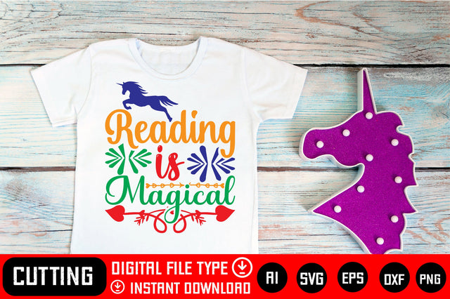 Reading Is Magical SVG CraftlabSvg29 