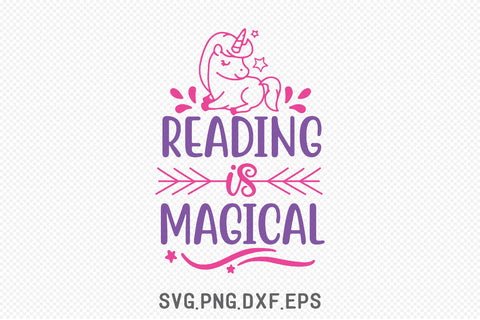 Reading Is Magical SVG Creativeart88 
