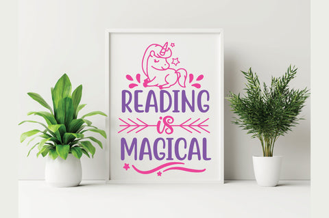 Reading Is Magical SVG Creativeart88 