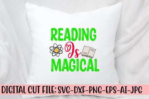 Reading Is Magical SVG Cut File SVG Syaman 