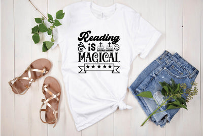 reading is magical SVG designer krishna 
