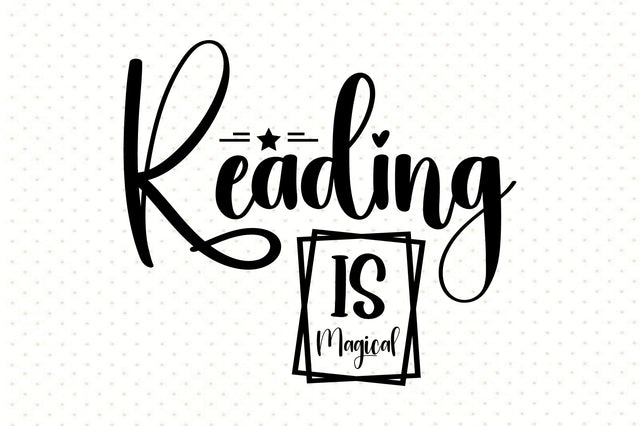 Reading is Magical SVG orpitasn 