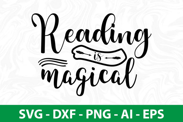 Reading is Magical svg SVG nirmal108roy 