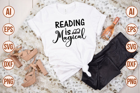 Reading is Magical SVG SVG nirmal108roy 