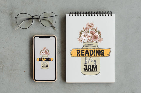 Reading is My Jam Sublimation Sublimation Jagonath Roy 
