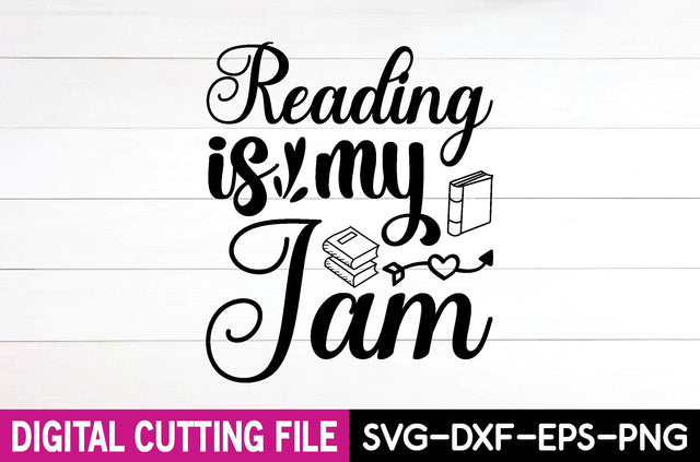 reading is my jam SVG md faruk hossain 