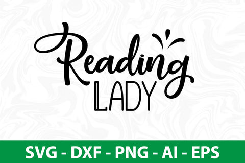 Reading Lady svg SVG nirmal108roy 