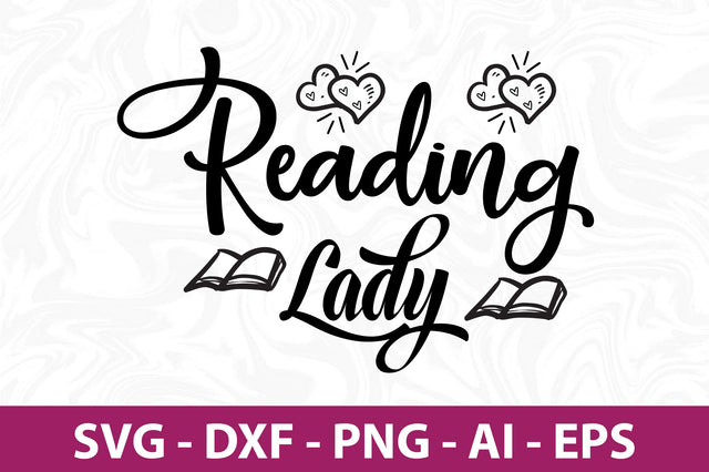 Reading Lady svg SVG nirmal108roy 