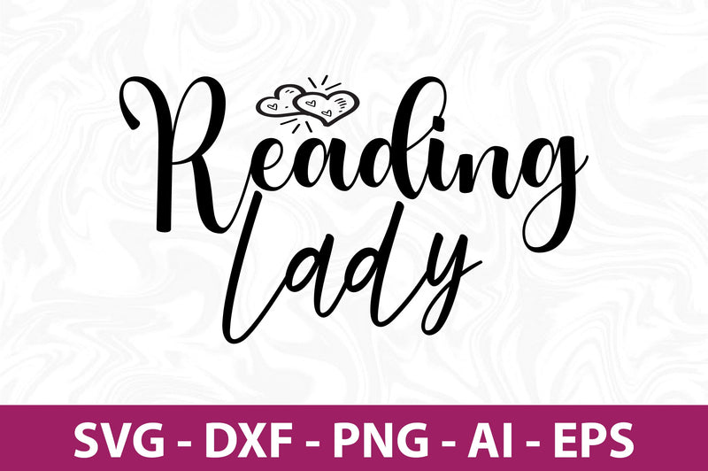 Reading Lady svg SVG orpitasn 