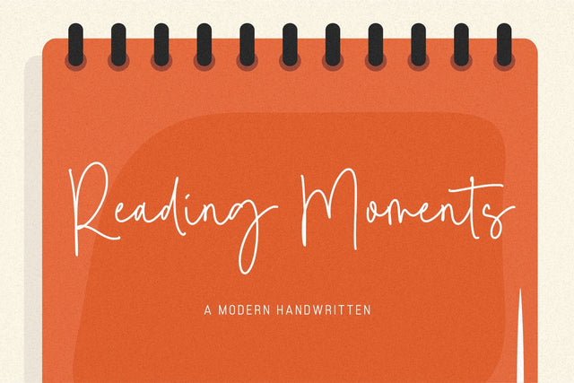 Reading Moments Font Font Balpirick 