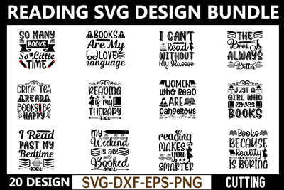 Reading Quote Svg SVG md faruk hossain 