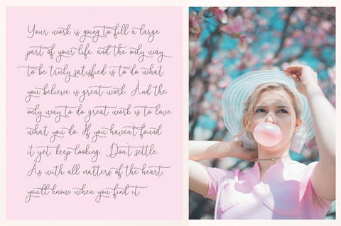 Reading Signature Font Font Megatype 