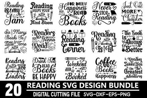 Reading SVG Bundle SVG md faruk hossain 