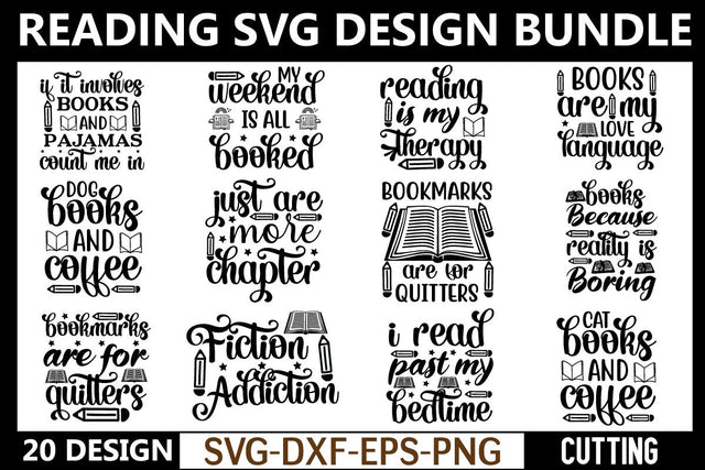 Reading Svg Bundle SVG md faruk hossain 