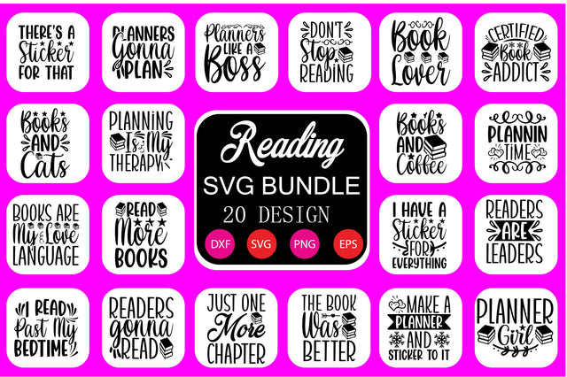 Reading SVG Bundle SVG Shahin alam 