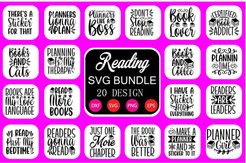 Reading SVG Bundle SVG Shahin alam 