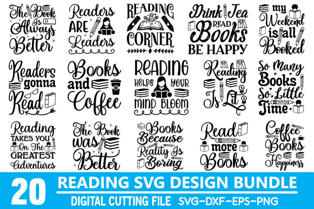 Reading svg design bundle SVG sk.swapon Roy 