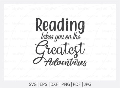Reading takes you on the greatest adventures Svg, Alice in Wonderland Quotes Svg, Alice in Wonderland Quotes, Themed Phrases svg, We're all Mad Here svg, Word Overlays svg SVG Dinvect 