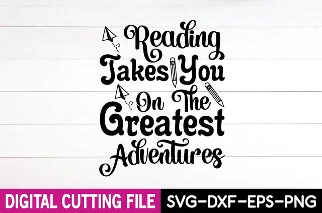 reading takes you on the greatest adventures SVG md faruk hossain 