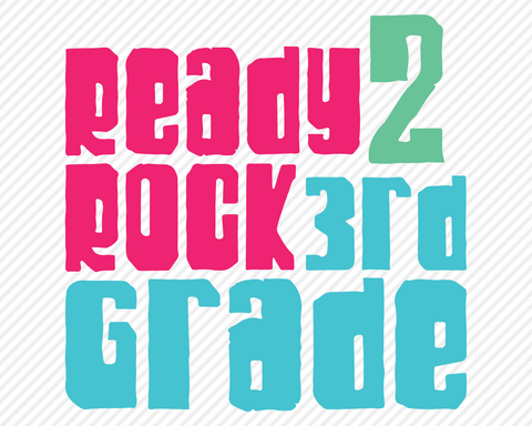 Ready 2 Rock 3rd Grade | School SVG SVG Texas Southern Cuts 