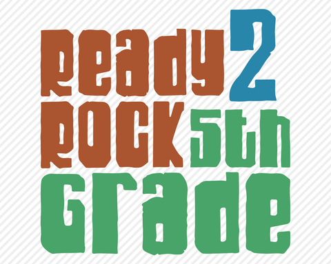 Ready 2 Rock 5th Grade | School SVG SVG Texas Southern Cuts 