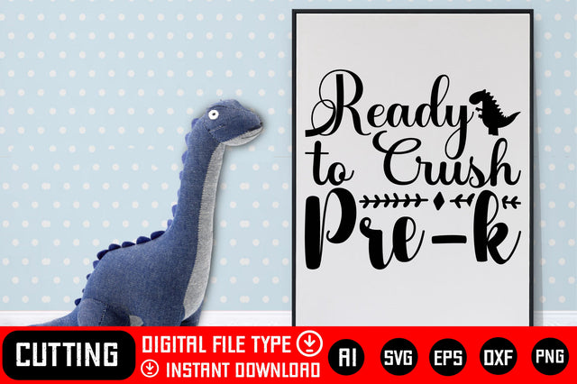 Ready To Crush Pre-k SVG CraftlabSvg29 