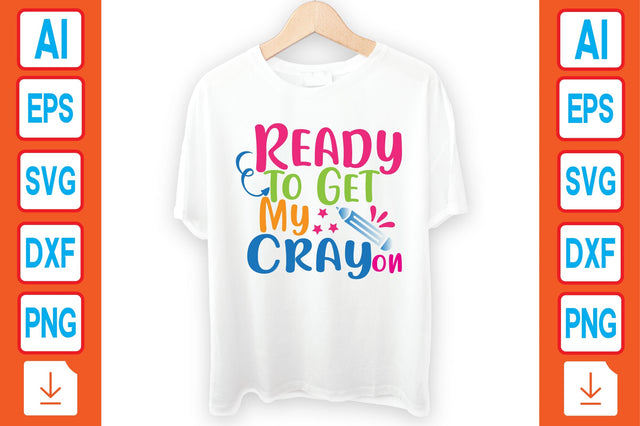 Ready to Get My Cray on SVG Craftlabsvg24 