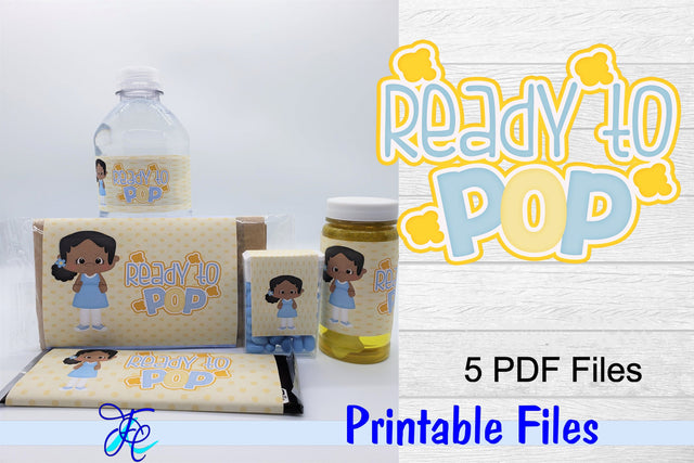 Ready To Pop - Blue Solid aa 3D Paper Family Creations 