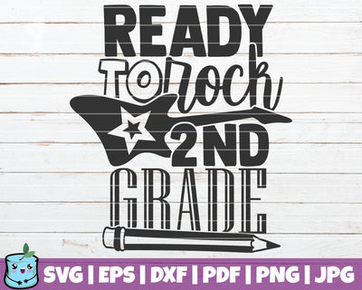 Ready To Rock 2nd Grade SVG MintyMarshmallows 