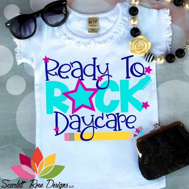 Ready to Rock Daycare SVG Scarlett Rose Designs 